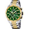 Festina Orologio Uomo Analogico in Acciaio Inossidabile 316L - Movimento al Quarzo - Cronografo - Calendario - Vetro Minerale ad Alta Resistenza - Impermeabile 10 ATM F20562/3 Chrono Sport