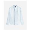 Tommy Hilfiger Linen M - Camicia - Uomo - Blu