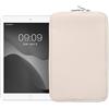 kwmobile Cover Tablet Compatibile con 8-8,4 Tablet - Custodia eReader Universale - Copertina Protettiva in Neoprene Bianco