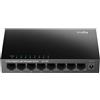 Cudy Switch Gigabit 8 Porte, Facile Gestione Intelligente, Plug & Play da Scrivania/Montaggio A Parete, Metallo Robusto, Supporto QoS, Vlan, IGMP DHCP, GS108E