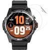 NUCNOK 3 Pezzi Pellicola Protettiva per TicWatch Atlas Smartwatch (Non Vetro Temperato),HD Trasparente Hydrogel Flessibile Pellicola,Sensibile al Tatto,Senza Bolle,AntiGraffio