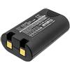 TECHTEK Batteria 1600mAh compatibile con [DYMO] LabelManager 360D, LabelManager 420P, LM360D, LM420P, R5200, Rhino 4200, Rhino 420P, 5200, LM 360D, per [3M] PL200 sostituisce 1759398, FBA