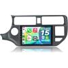 ACAVICA Autoradio Android 15 per Kia Rio 2012-2014 - 9 Touchscreen HD, Wireless CarPlay & Android Auto, DSP, GPS, Bluetooth 5.4, WiFi 6.0, 4+64GB - Display Multimediale, Navigatore, Controlli Volante