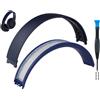 SOULWIT Ricambio Archetto per Beats Studio Pro con Cancellazione del Rumore Cuffie, Cuffie Fascia Copri Headband con Silicone e Nylon Durevole - Blu Marino