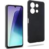 REY Cover in Gel TPU Nera per UMIDIGI G9 5G - G9T - G9C, Ultra Sottile 0,33 mm, Morbido Flessibile, Custodia Silicone