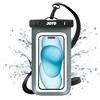 JOTO Custodia Impermeabile Smartphone[30M/IPX8], Cover Subacquea per iPhone 17/16/15/14/13/12/11 Air Pro Max Mini XR XS SE, Galaxy A05s/A25/A55/A34/A15, Xiaomi Redmi 12/Note 13 Pro Fino a 7,01 Pezzi