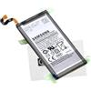 SHLOK Batteria originale Samsung per Samsung Galaxy S8 (G950F) EB-BG950ABE con panno di pulizia Shlok