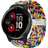 Niboow 20mm Cinturino per Garmin Venu Sq 2/Venu Sq 2 Music/Venu 2 Plus/Venu Sq/Venu Sq Music, Nylon Tessere Cinturino per Garmin Vivoactive 5/Vivoactive 3/Vivoactive 3 Music/Vivomove 3-Iridescente