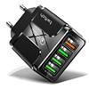 P37 Caricatore USB Multiplo a 4 Porte Ricarica Rapida, Caricabatterie Blocco Caricatore Multiplo, Adattatore di Ricarica Multiporta Compatible con iPhones 16 15, 15 Pro Galaxy, Xiaomi Tablet