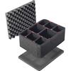 PELI 1500 set divisori TrekPak, accessorio per valigia PELI Protector originale, compatibile con: PELI 1500, colore: Nero