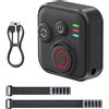 NAVESO Bluetooth Telecomando per GoPro Hero 13/12/11 Insta360 X5/X4/X3/Ace Pro 2/Ace Pro/GO3S/GO3/IOS/Android, Senza Fili Telecomando con Cinturino da Polso e Cavo di Ricarica USB