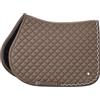 Imperial Riding Sottosella IRH Basic Cotton VS per la versatilità con trapuntatura a Rombi, Bordatura Glitterata e Logo in Metallo, Paglia, Pony