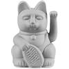 DONKEY Lucky Cat Mini | Grey - Gatto portafortuna giapponese in grigio, altezza 9,8 cm