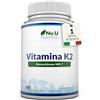 Nu U Nutrition Vitamina K2 MK7 200mcg - 365 Compresse Vegane - 1 Anno di Scorta - Alta Concentrazione di Vit K Menachinone MK-7 da Natto - Prodotto in Europa - Nu U Nutrition