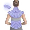 REVIX Cuscinetti riscaldanti a microonde REVIX per schiena, fascia riscaldante per collo e spalle con calore umido, maschera riscaldante per gli occhi, impacco caldo, collo e schiena, Viola, set da 3 pezzi
