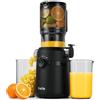 Fretta Estrattore frutta e verdura, apertura 108MM e capacità di 1L estrattore di succo, 200W centrifuga Lenta, 99% nutrienti preservati, senza BPA, facile da smontare e pulire