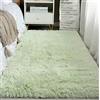 Heavyoff Area Tappeti Camera da letto Morbido Peluche Tappeto utilizzato per la Decorazione del Soggiorno di casa Verde chiaro, 60x120cm