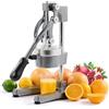 CO-Z Spremiagrumi Manuale Professionale Spremi Melograno Arancio Spremiagrumi a Leva Acciaio per Casa, Ristorante, Bar (grigio)