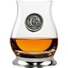 English Pewter Company Sheffield, Englan English Pewter Company Glencairn Bicchiere da whisky personalizzato con monogramma iniziale, per uomo, con iniziale a scelta, 350 ml [WGP107] (G)