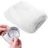 ProsXinty Set da 4 pezzi rete metallica Sink Strainer,Filtro Lavello Cucina in acciaio,FiltroLavelli da Cucina,Prevenire docce, vasche da bagno o lavelli della cucina intasati, Argento (BXGSCLW-064