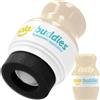 Solar Buddies Applicatore di Crema Solare Solar Buddies - Nude - Ricaricabile a Sfera con Spugna per Creme Solari e Lozioni - Per Bambini, Adulti e Famiglie - Capacità 100 ml - Perfetto per Viaggi