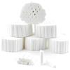 YAFLUG 300 Pezzi Tamponi Nasali Emostatici, Cotone Emostatico Per Naso, Assorbenti Interni, Tamponi Nasali,Contenitori Per Sanguinamento Dal Naso Rotoli Di Garza Morbida Tampone Di Cotone(3.8 * 1Cm)