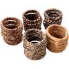 arrderly 25 elastici per capelli da donna, con motivo leopardato, elastici per capelli, in cotone, per ragazze, donne, capelli spessi e lisci
