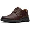Clarks Cappello Gessler Oxford Uomo, Marrone martellato, 44.5 EU
