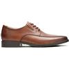 Clarks Tilden Walk Mens Dark Tan Lea, 12