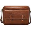 Fossil Courier Bag, Bennett Tracolla Uomo, Bennet Marrone