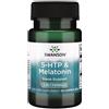 Swanson Health Products 5-HTP 50 mg e Melatonina 3 mg 30 Capsule