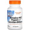 Doctors Best Betaina HCl, Pepsina e Genziana 120 Capsule