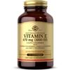 Solgar Vitamina E 670 MG (1000 UI) Mista 100 Capsule Morbide