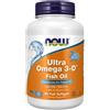 Now Foods Olio di pesce Ultra Omega 3-D 1200 mg (600 EPA / 300 DHA) + D3 1000 IU 90 capsule molli