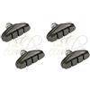 ECOVELO 2 Coppie di Pattini Freno Olanda Sport per Bici Mountain Bike MTB Corsa Bicicletta Gommini Gomma