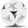 yilemeiyile B-D-S-M Set di 1 Dadi Dice Face Style Gioco Divertente Gioco Romantico