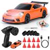 Joellfuner RC Auto Drift Pro 1:43, Macchina Telecomandata Drift, Mini Drift Car, Micro Macchina Telecomandata con Luce LED, 15km/h, Auto Giocattolo per Bambini di 14 Anni