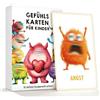 KMFASVX Biglietti emozionali per bambini, 32 carte emozioni + testi esplicativi, Card Game for Emotional, for Nursery & Primary School, Promote Social-Emotional Development