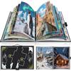 MewVeer Raccoglitore Puzzle da 1000 Pezzi, Cartella per Puzzles con 26 Tasche, Organizer per Puzzle di Grande capacità, Accessorio Antipolvere per Appassionati di Puzzle