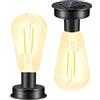 TaimeiMao 2 Pezzi Ricambio Luci Solari da Giardino con Lampadina LED Luminoso