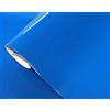 GOYAPRINT Carta Adesiva per Mobili Blu 30x120 cm Pellicola Adesiva Lucida per Parete Cucina Porta Finestra Vinile Rivestimento Decorativo (30x120 cm, Blu)