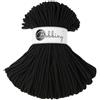 Bobbiny - Corda di macramè, 5 mm di spessore, nero, in 100% cotone, 100 m