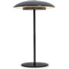 newgarden - Lampada da tavolo portatile SARDINIA. Luce calda a LED senza fili. Con batteria ricaricabile fino a 20 ore di utilizzo (Antracite, 30 cm)
