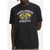 Under Armour M 60/40S Armor Globe Ss T-Shirt M/M Nera Uomo
