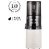 Hurom-europe HUROM | Estrattore di succhi | E30-ST | 10 anni di garanzia | pressa a freddo | filtro a strainer | succo senza residui | design compatto | 400ml | 100 Watt | Senza BPA (Mushroom)