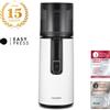 Hurom-europe HUROM | Estrattore di succhi | H400 | 15 anni di garanzia | pressa a freddo | facile da pulire | formato famiglia | design sofisticato | 550ml | 150 Watt | Senza BPA (Bianco Caldo)