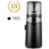 Hurom-europe HUROM | Estrattore di succhi | H70-FT | 15 anni di garanzia | pressa a freddo | facile da pulire | formato pratico | perfetto in ogni cucina | 450ml | 150 Watt | Senza BPA (Nero Opaco)
