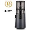 Hurom-europe HUROM | Estrattore di succhi | H70-FT | 15 anni di garanzia | pressa a freddo | facile da pulire | formato pratico | perfetto in ogni cucina | 450ml | 150 Watt | Senza BPA (Titanium Gray)