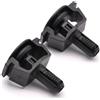 HAOTOM 2X Pin superiore del supporto del morsetto di supporto del radiatore Per Mercedes-Benz Classe CLS E W211 B W242 C W204 W205 S W221 SLS GLC GLK Per VW Caddy Transporter Bus T2 T4 T5 A0009912595