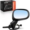 Frankberg Specchio Specchietto Retrovisore Elettrico destra 9-Poli &-Luce lampeggiante &-Riscaldabile Compatibile con Modus/Grand Modus F/JP0 Compatto Replace# 7701065902